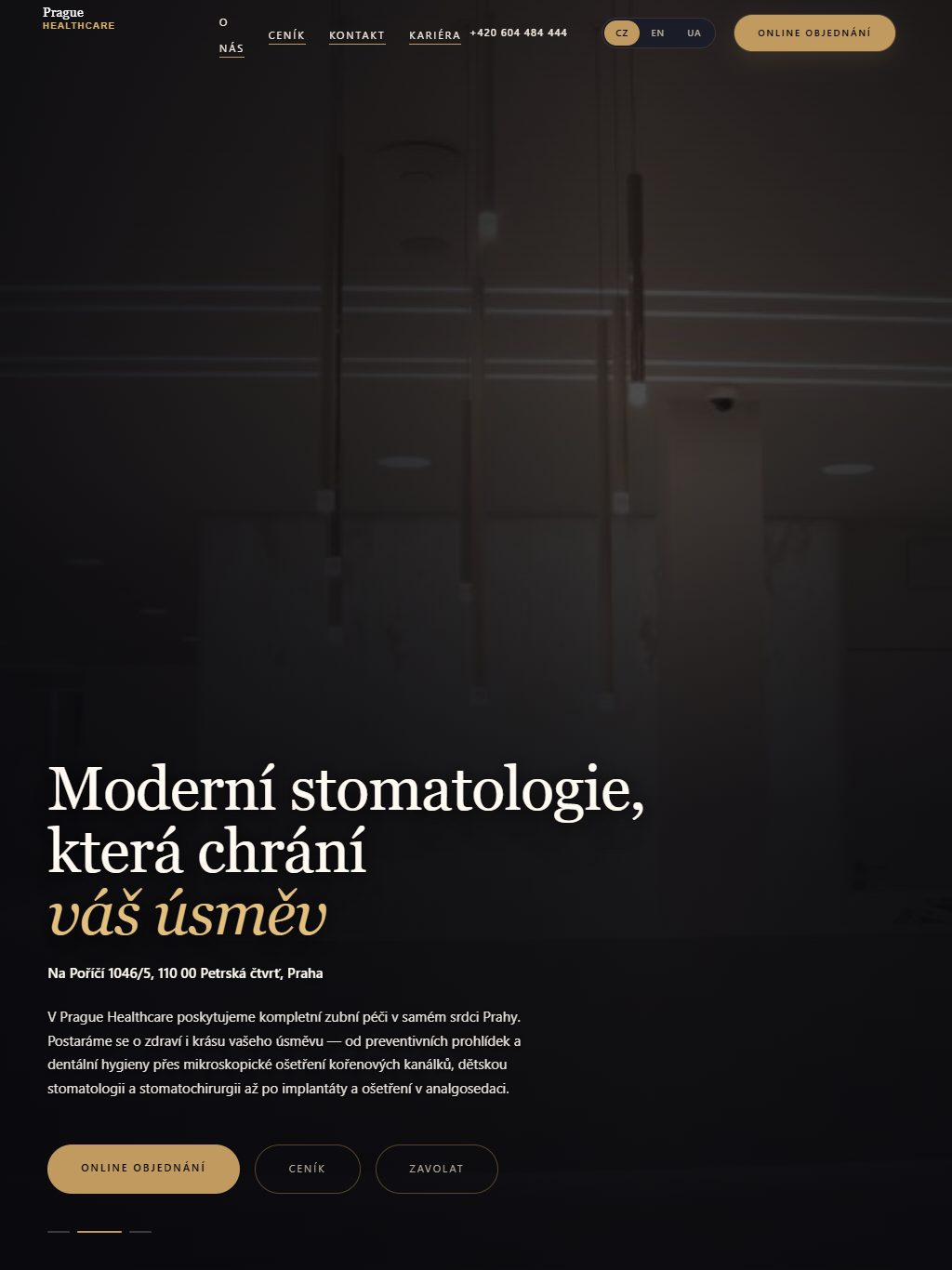 Web Prague Healthcare – tablet